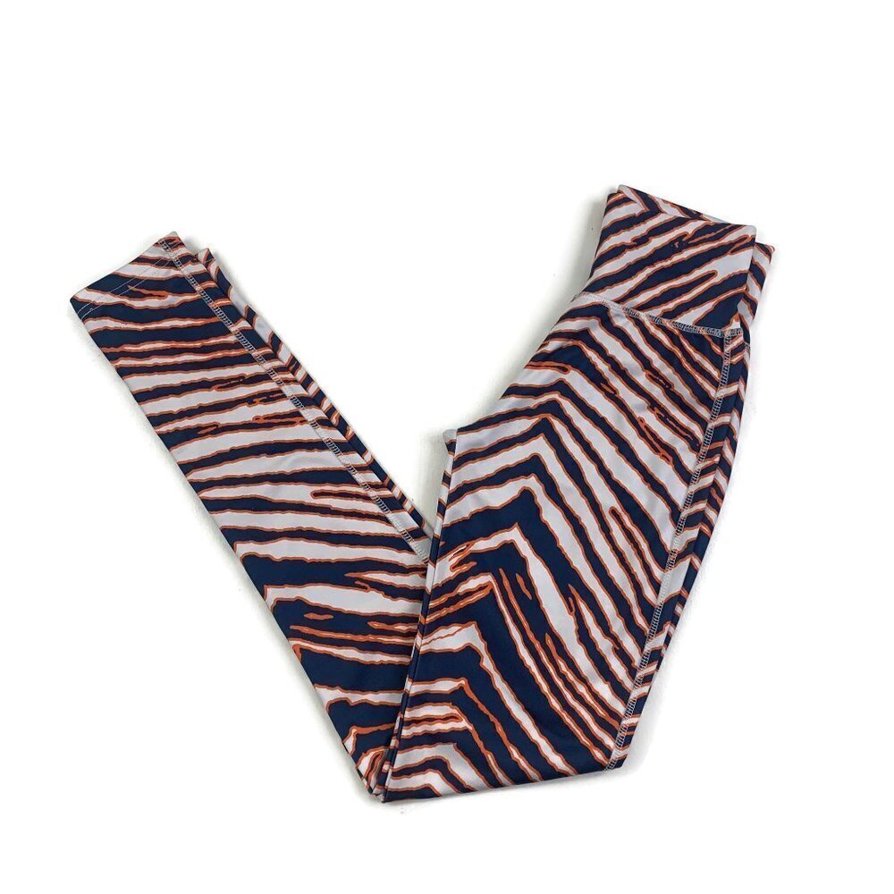 Majestic NFL Denver Broncos Tiger/Animal Print Leggings/Tights Women's Size XS